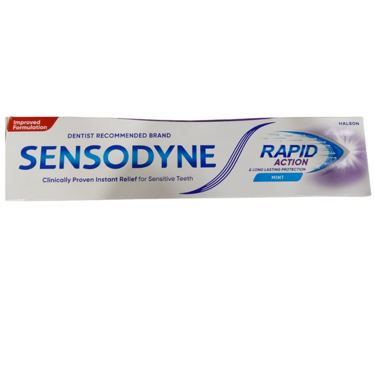 Sensodyne Rapid Action Mint Tooth Paste 100 Gm